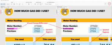 Gas Bill - Actual vs Estimated